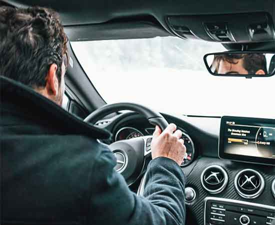 Manual driving lesson at Beckyn Driving School